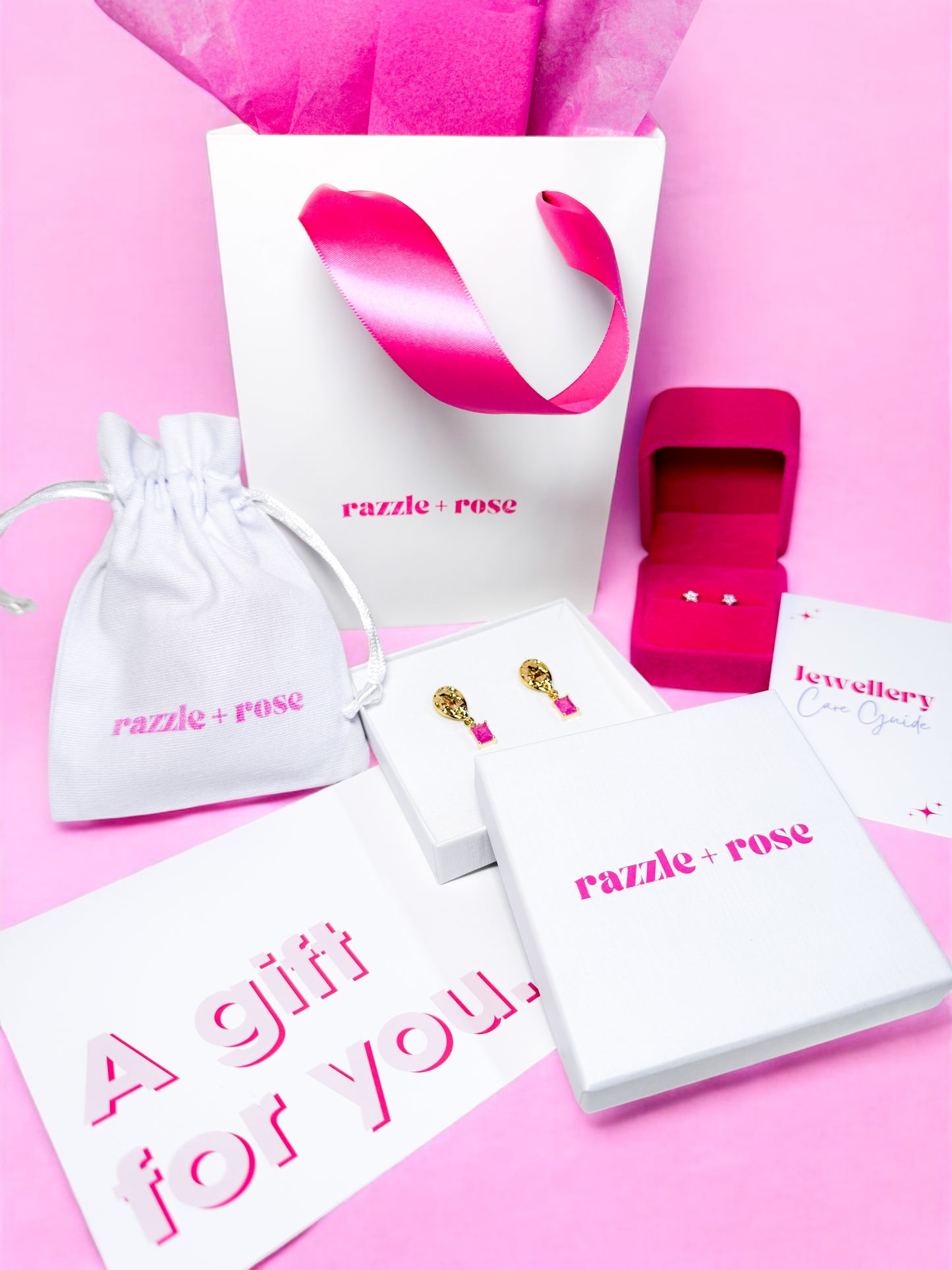 Luxury Gift Wrapping - Razzle and Rose Jewellery