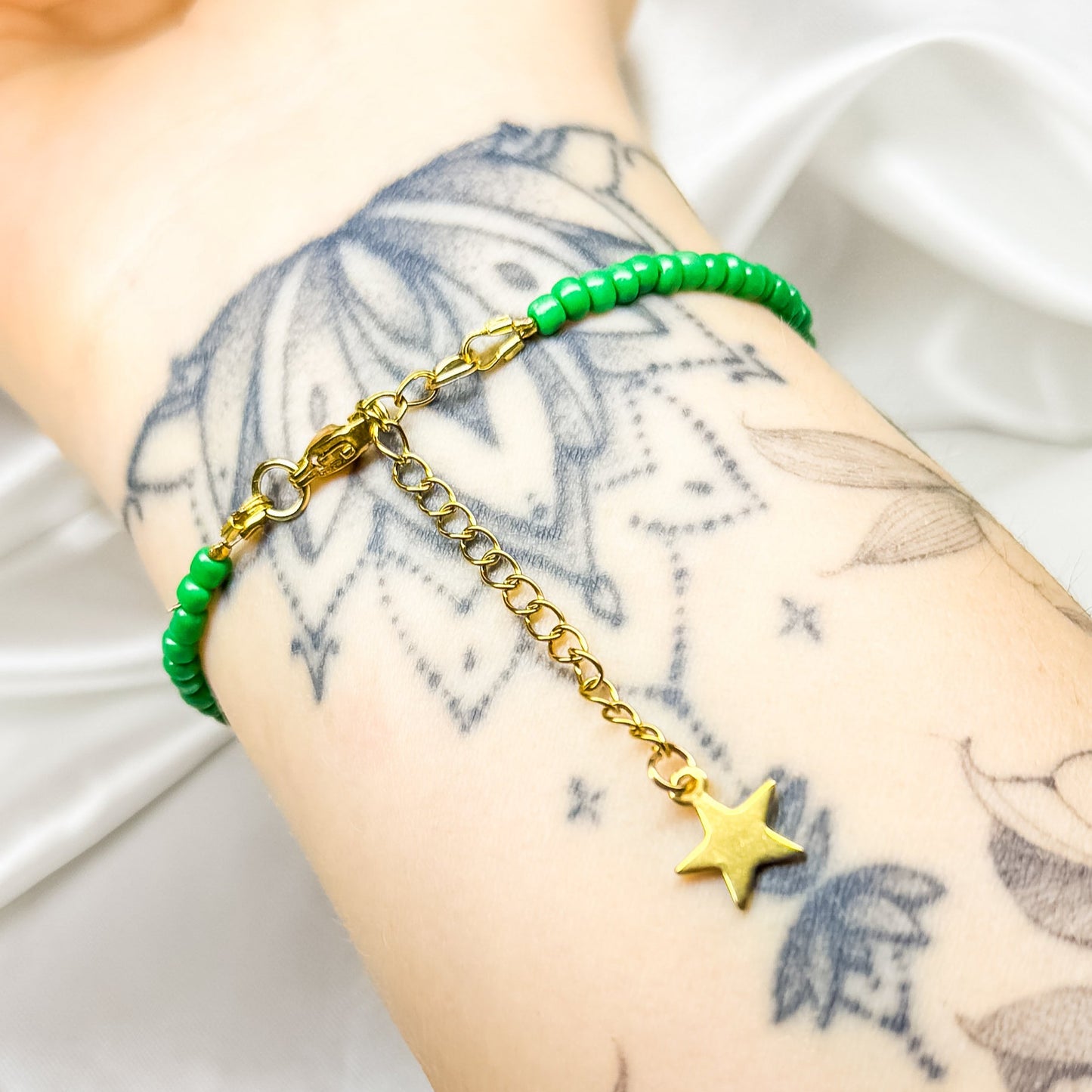 Remi Personalised Name Bead Bracelet - Razzle and Rose Jewellery