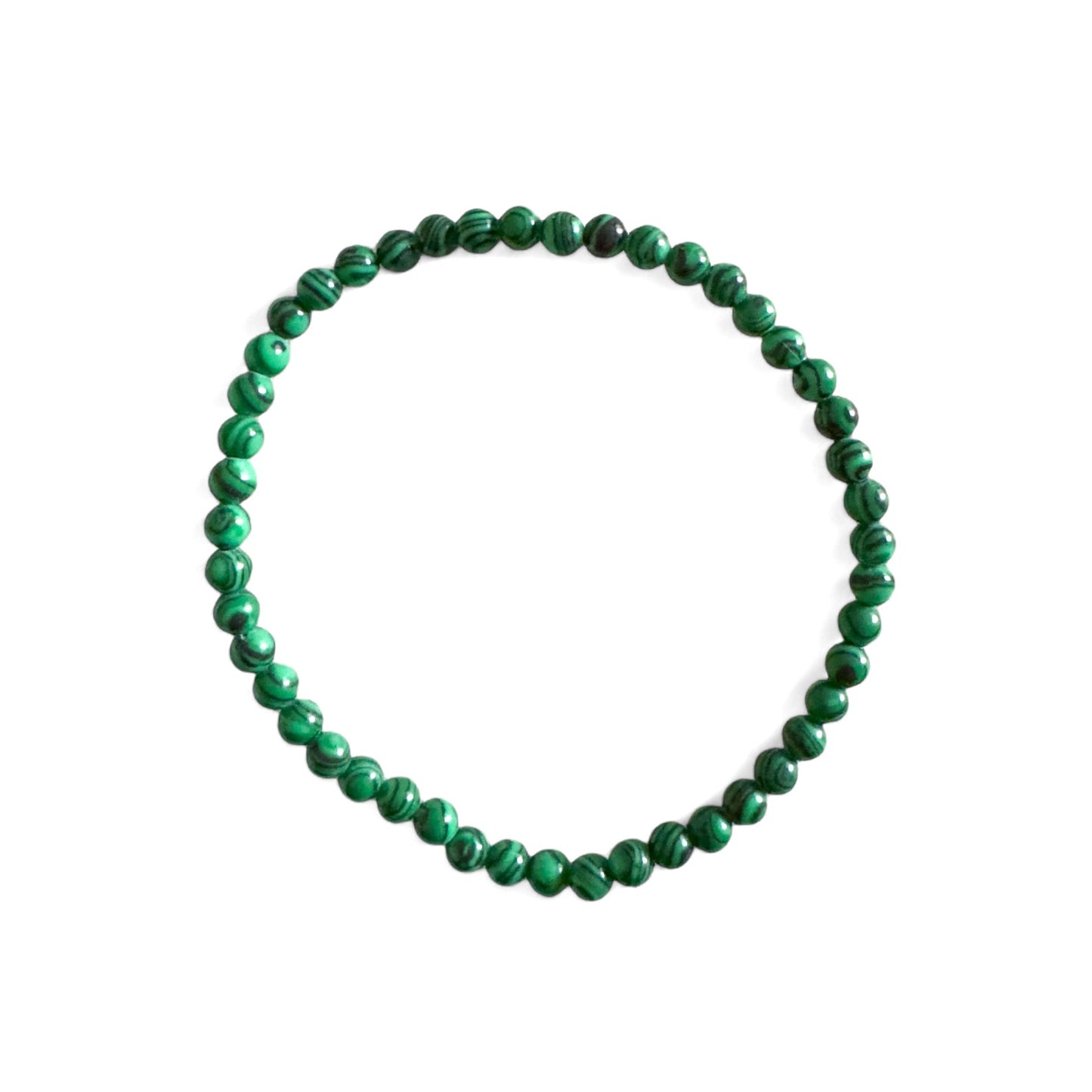 Harper Gemstone Stretch Bracelet | Rose Quartz | Malachite | Tourmaline | Amethyst | Turquoise | White Howlite Green Malachite Gemstone Bracelets Razzle + Rose