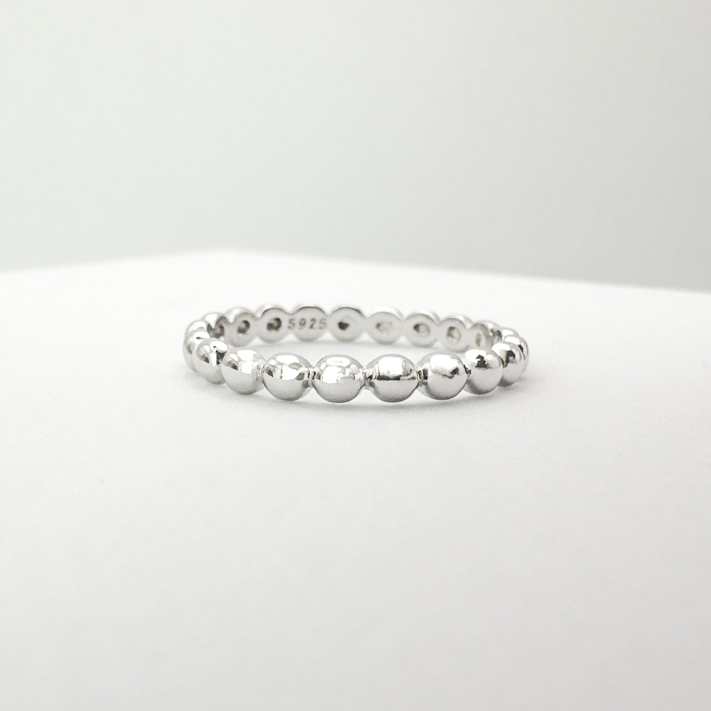 Iris Sterling Silver Dot Ring - Razzle and Rose Jewellery