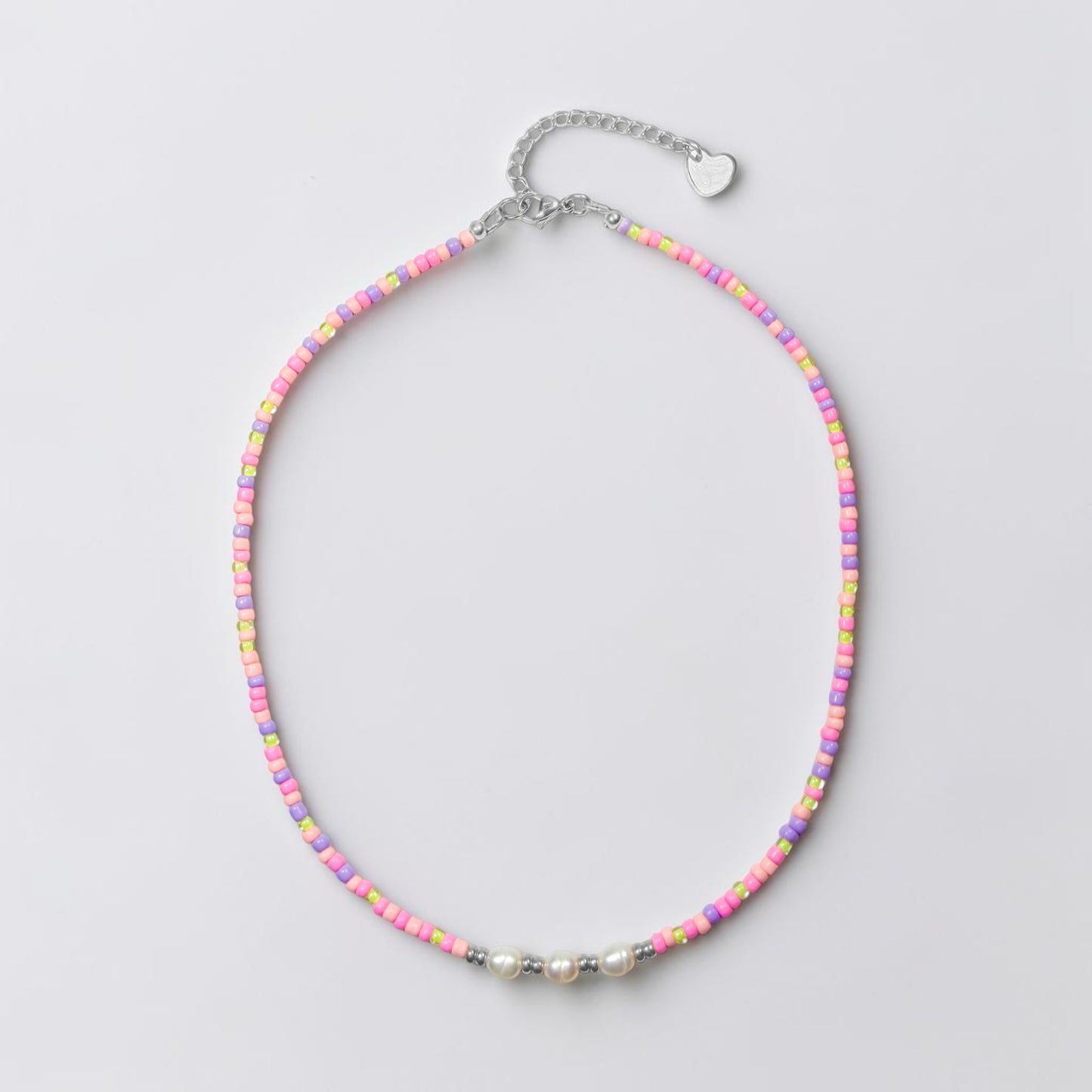 Fiji Pearl Pastel Beaded Necklace
