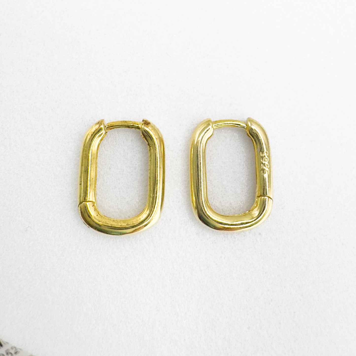 Free Clem Small Hoop Earrings | Gold Vermeil | Sterling Silver