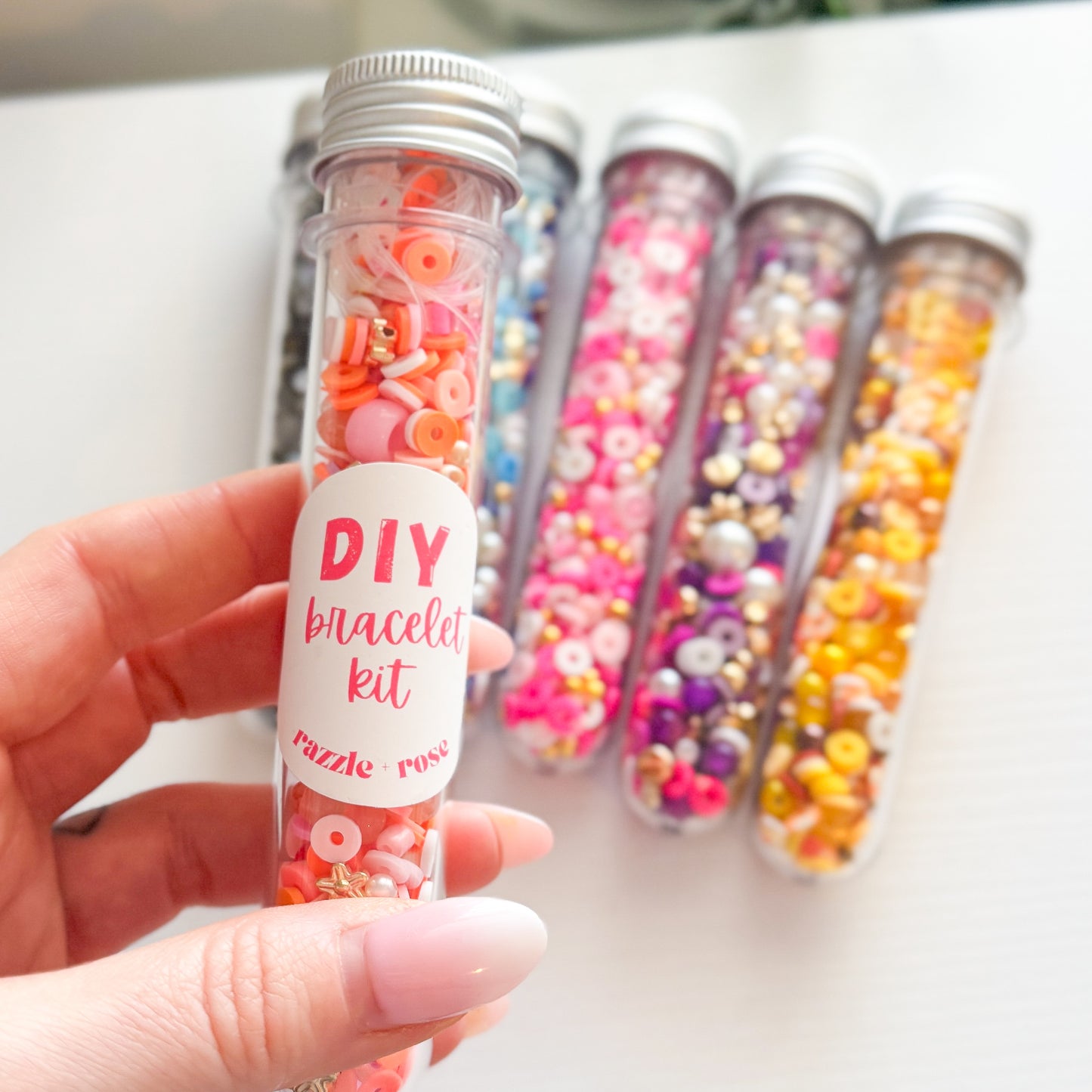 DIY Bracelet Bead Kit | Personalise with Your Name