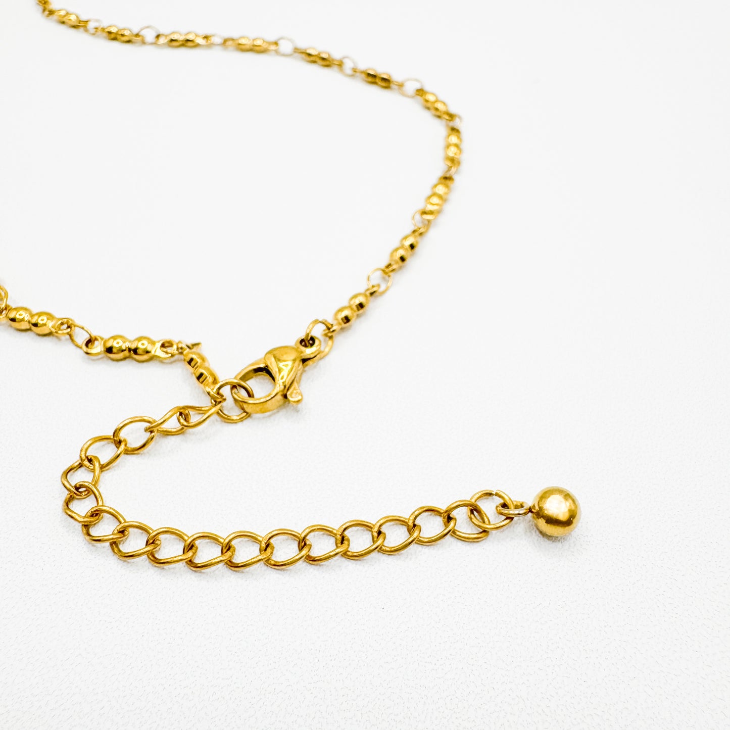 Esme Gold Heart Pendant Necklace - Razzle and Rose Jewellery
