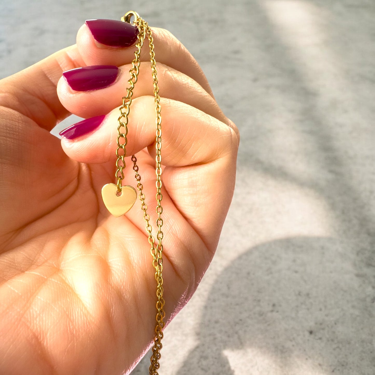 Penelope Gold Amazonite Pendant Necklace Default Title Gemstone Necklace Razzle and Rose