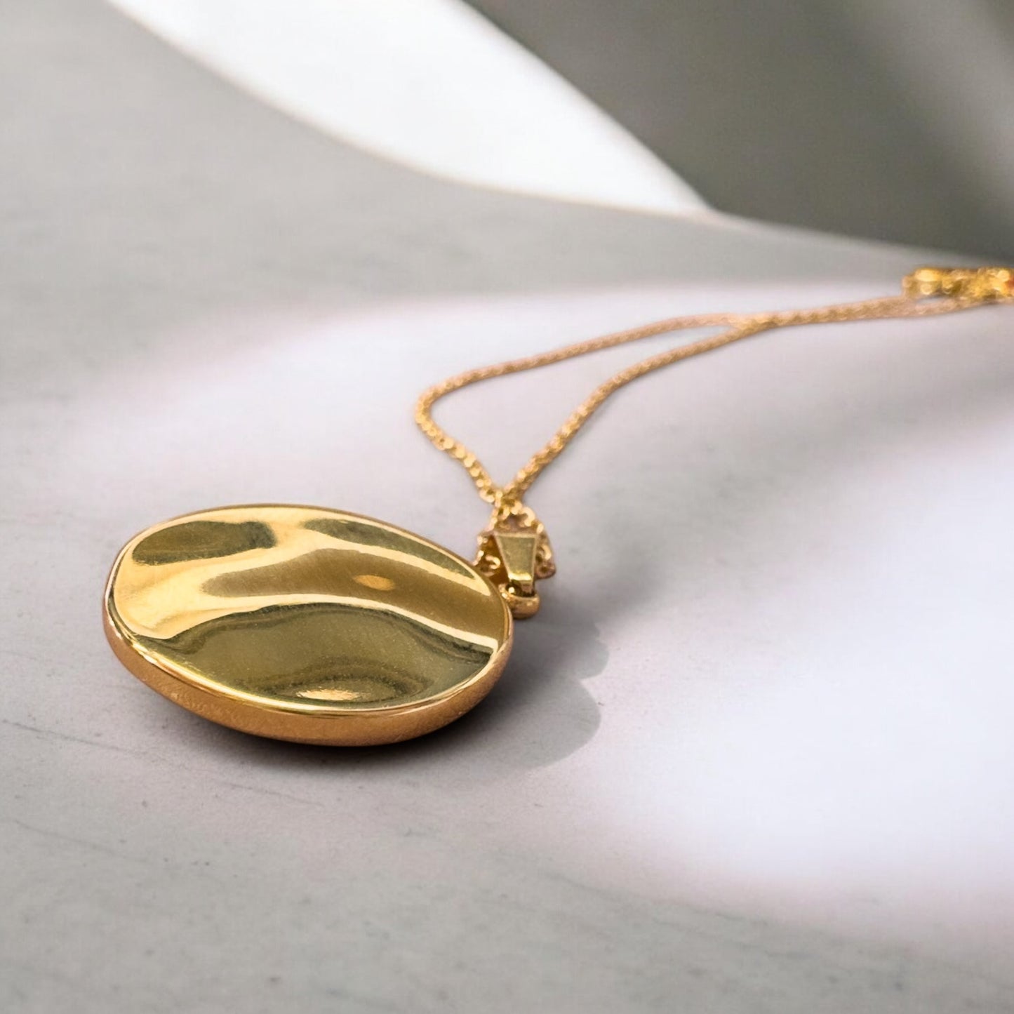 Penelope Gold Amazonite Pendant Necklace Default Title Gemstone Necklace Razzle and Rose