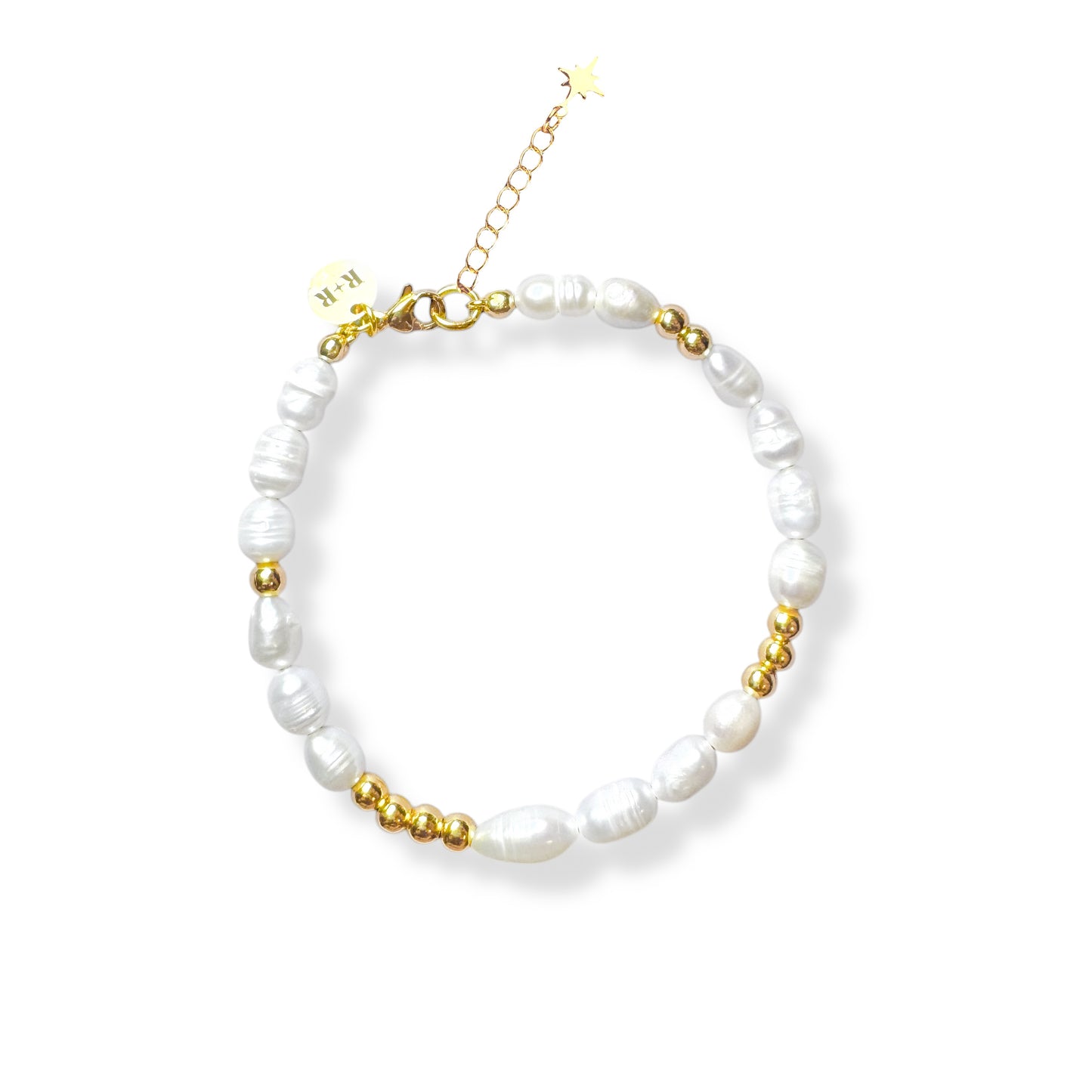 Callie Pearl Bead Bracelet