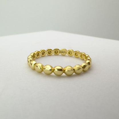 Iris Gold Dot Ring - Razzle and Rose Jewellery