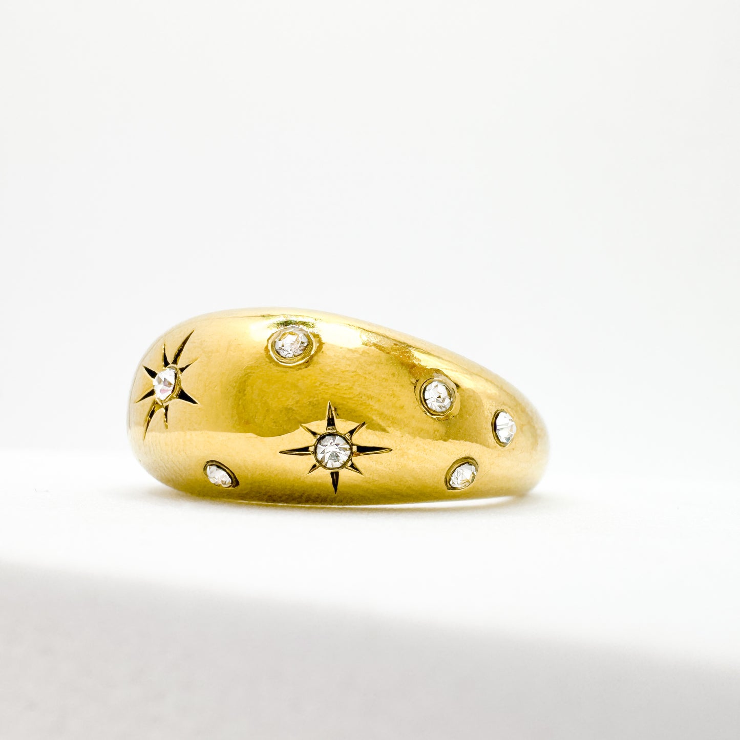 Ally Celestial Chunky Gold Ring