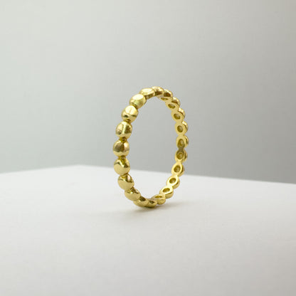 Iris Gold Dot Ring - Razzle and Rose Jewellery