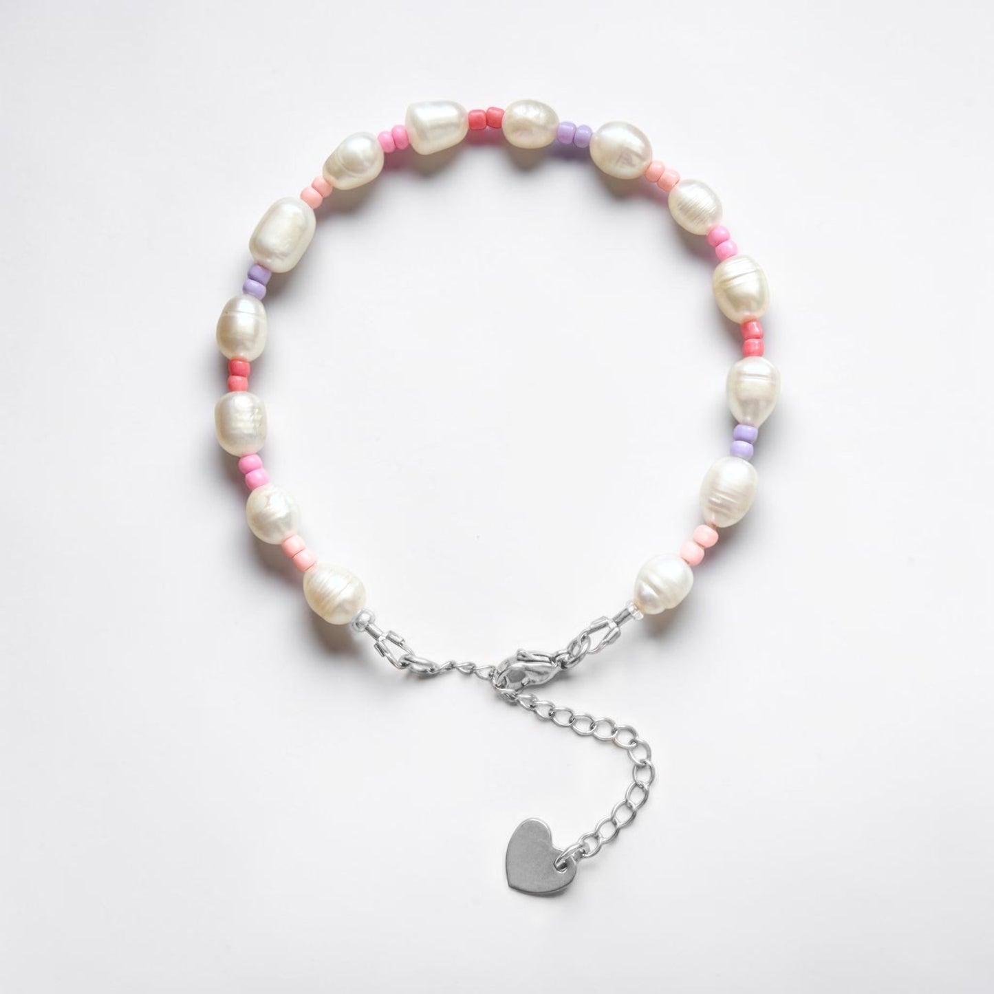 Maldives Sunset Beaded Pearl Anklet