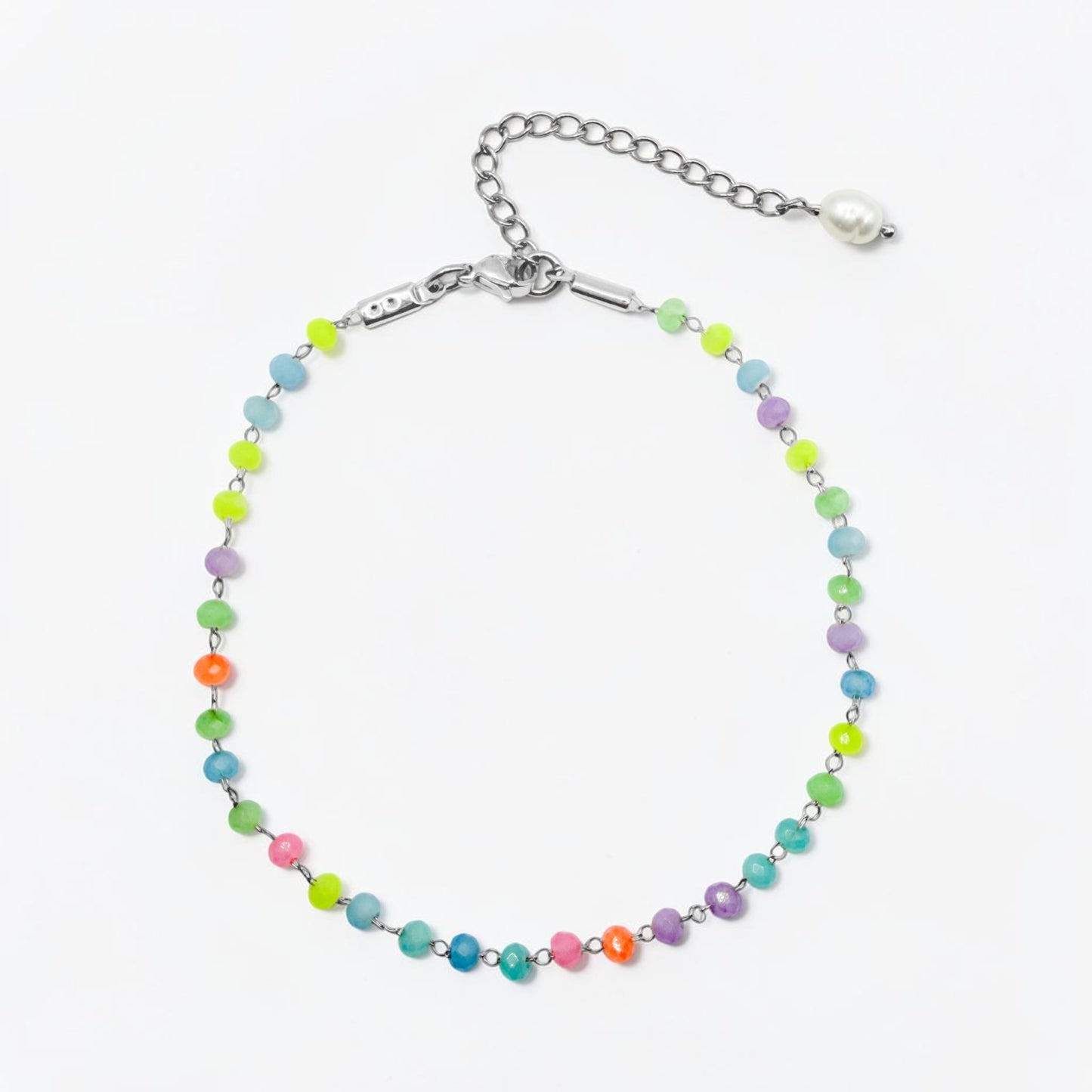 Bondi Neon Bead Chain Bracelet