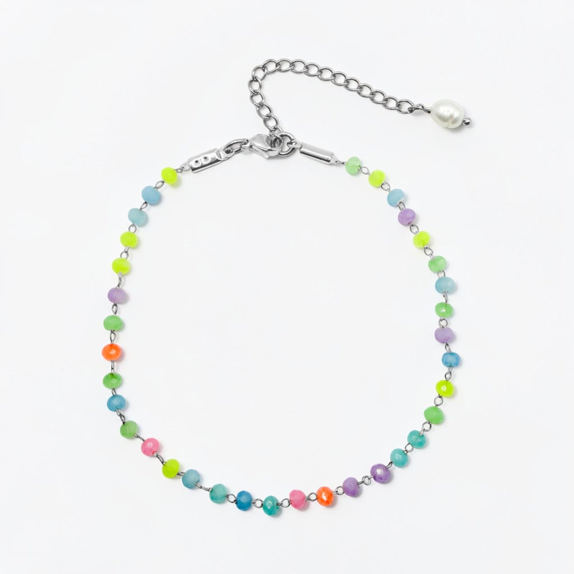 Bondi Neon Bead Chain Bracelet