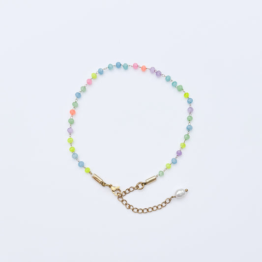 Bondi Neon Bead Chain Bracelet