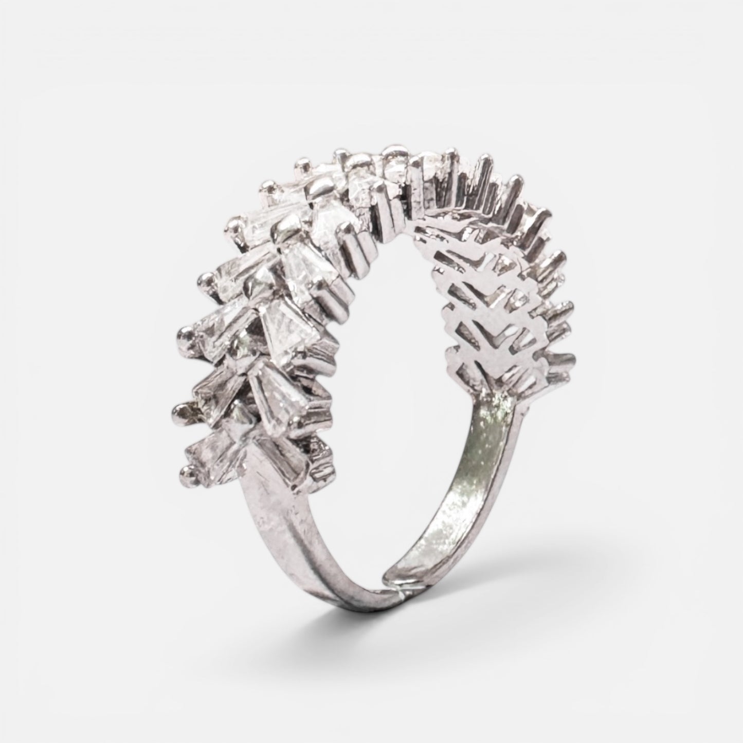 Gaia Silver Adjustable Gemstone Ring