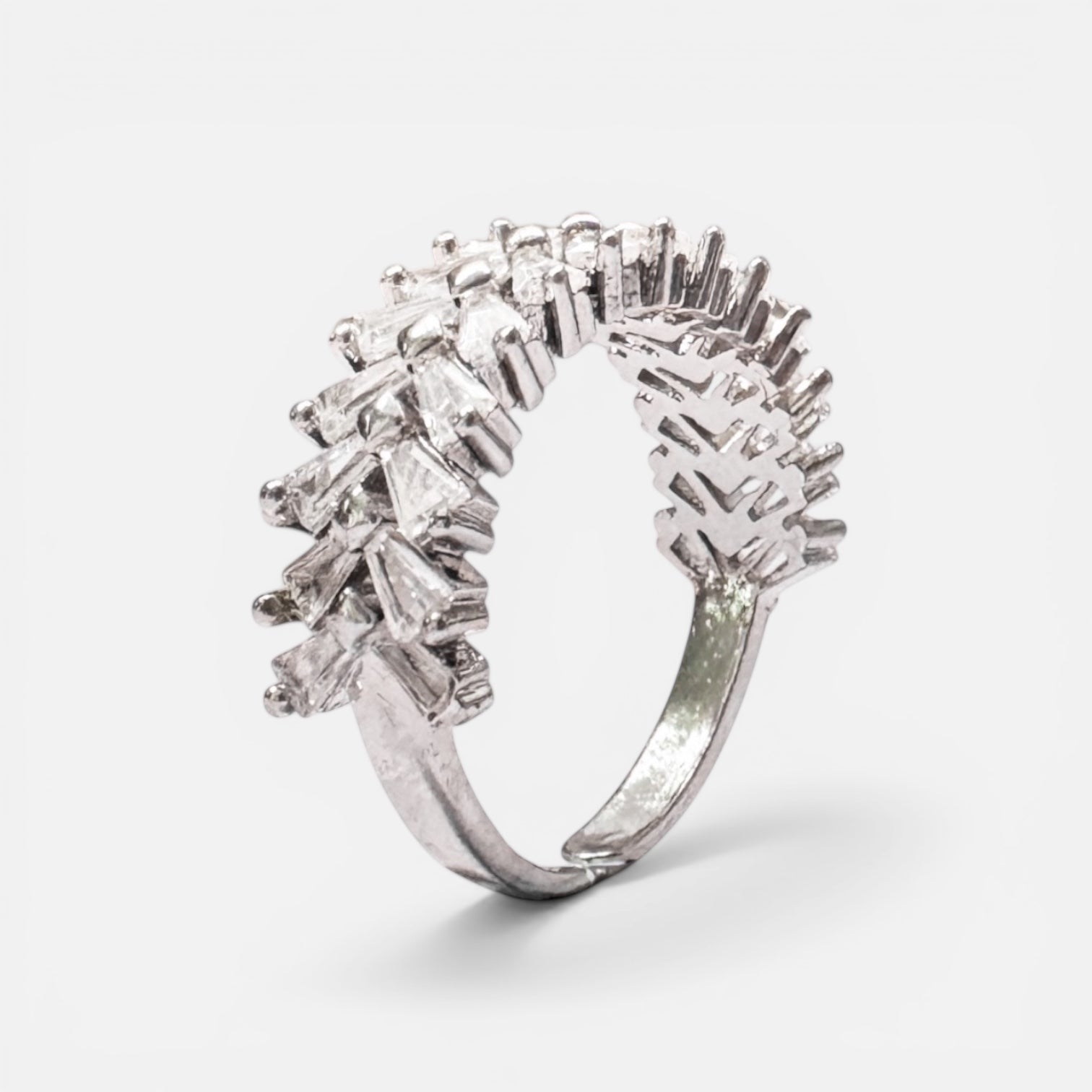 Gaia Silver Adjustable Gemstone Ring