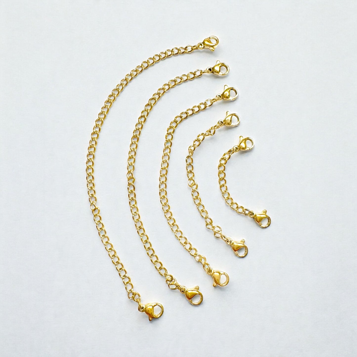 Gold Chain Extenders | 5 pack