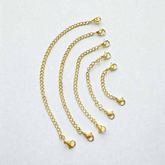 Gold Chain Extenders | 5 pack