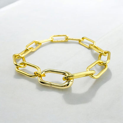 Suki Gold Chunky Chain Bracelet - Razzle and Rose Jewellery