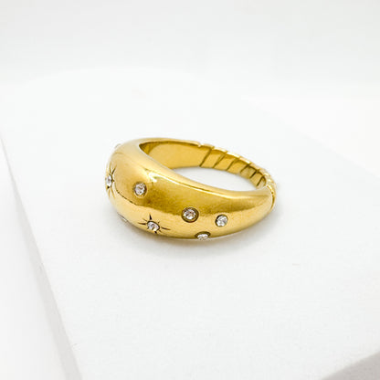 Ally Celestial Chunky Gold Ring