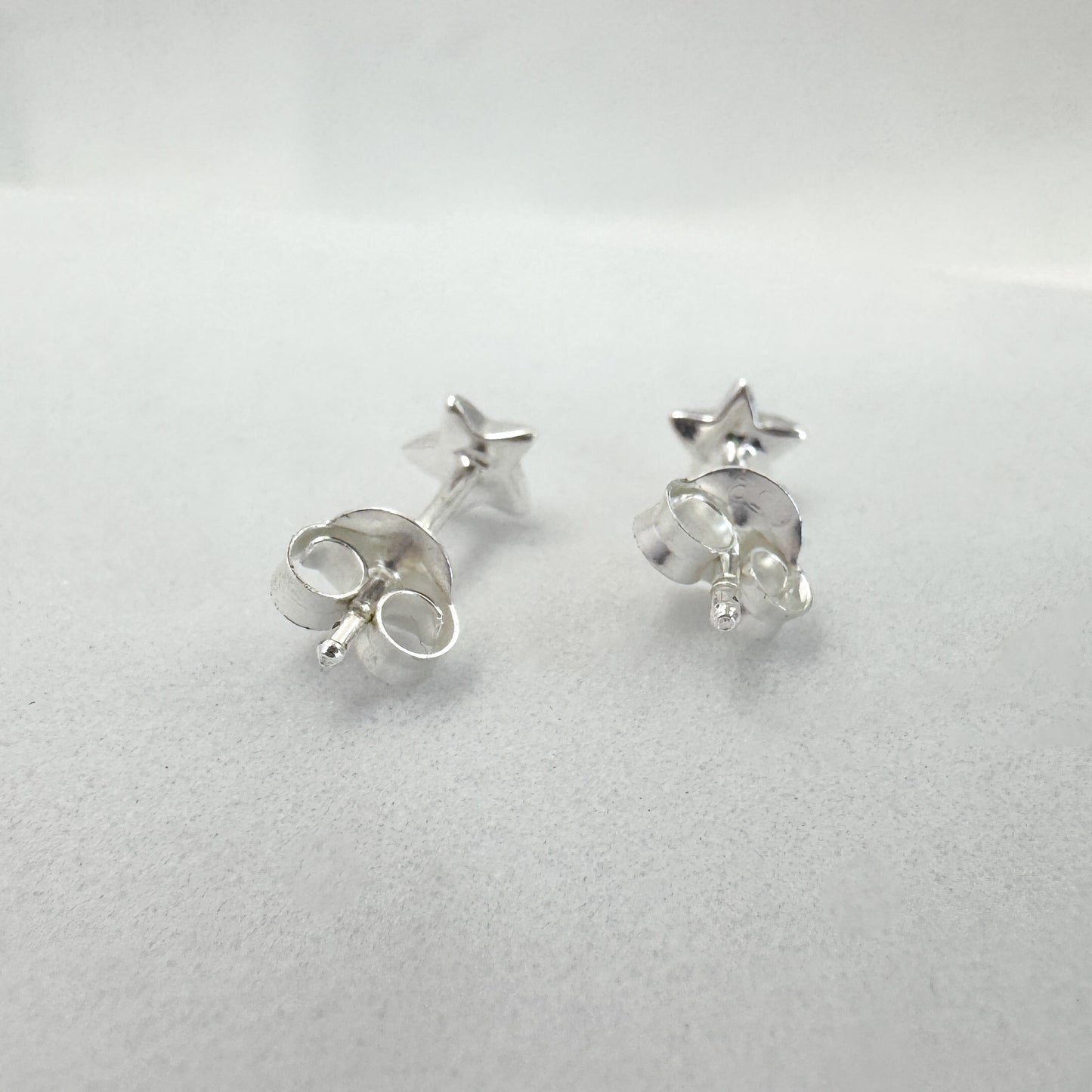 Astra Sterling Silver Mini Star Studs