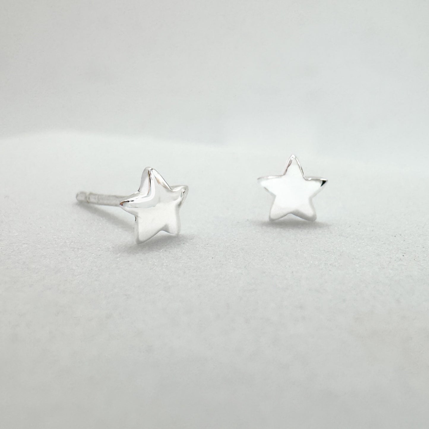 Astra Sterling Silver Mini Star Studs