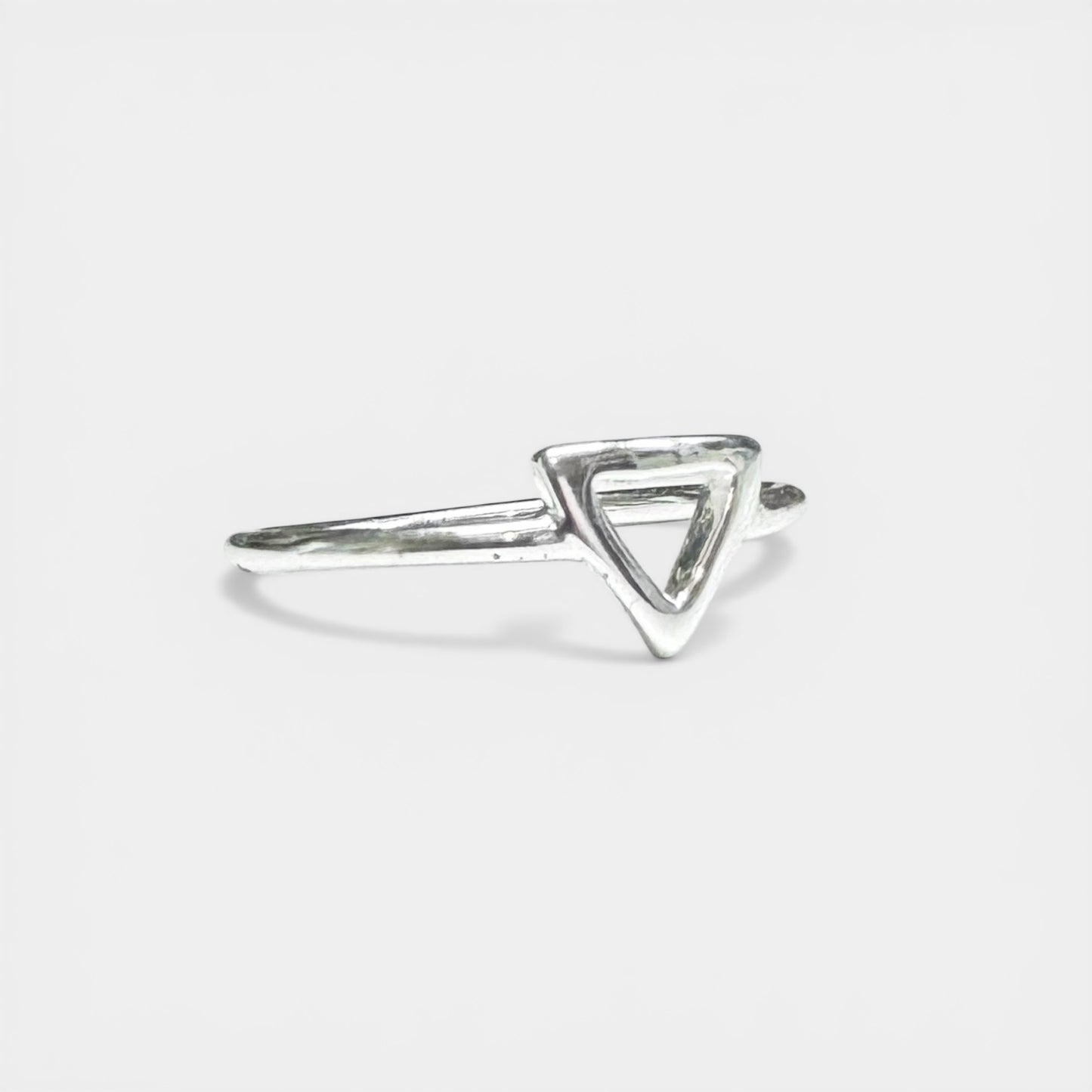 Sterling Silver Geometric Ring