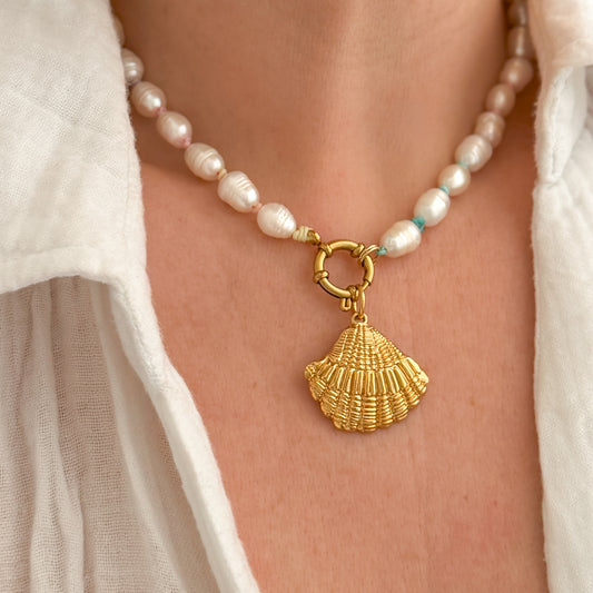 Tahiti Pastel Ombre Pearl Necklace | Choose Your Pendant