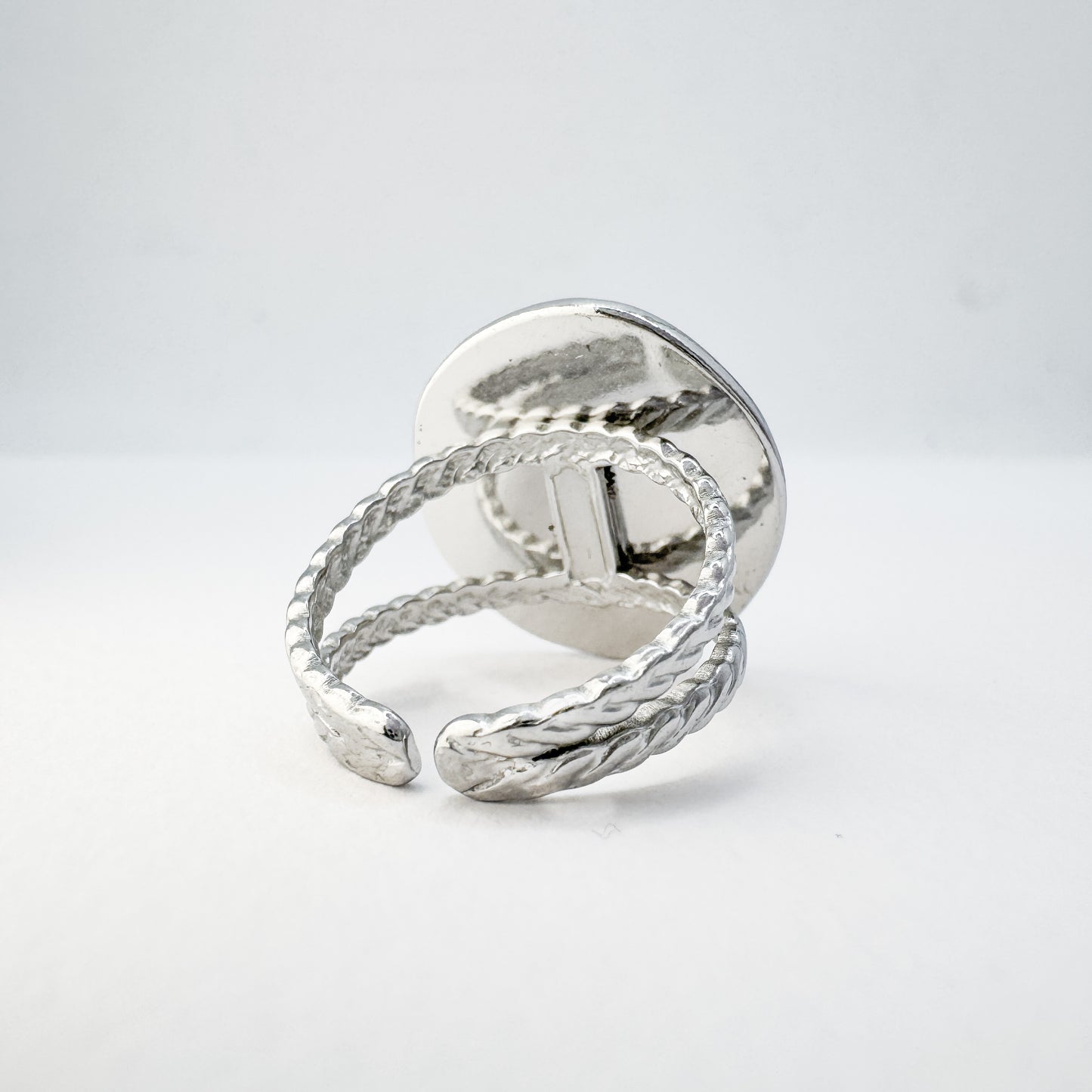 Luna Silver Sun, Moon and Stars Ring | Adjustable