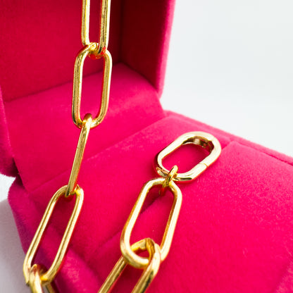 Suki Gold Chunky Chain Bracelet - Razzle and Rose Jewellery