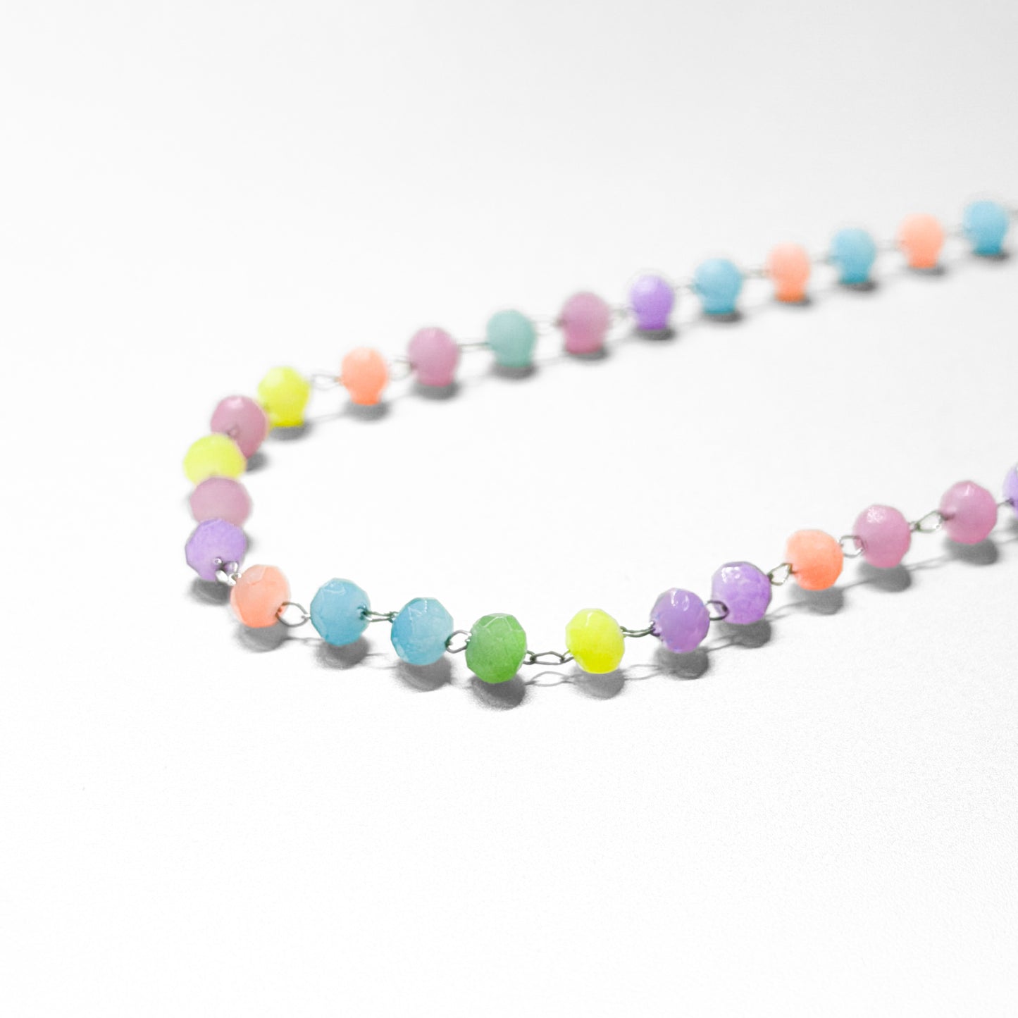 Bondi Neon Bead Chain Necklace
