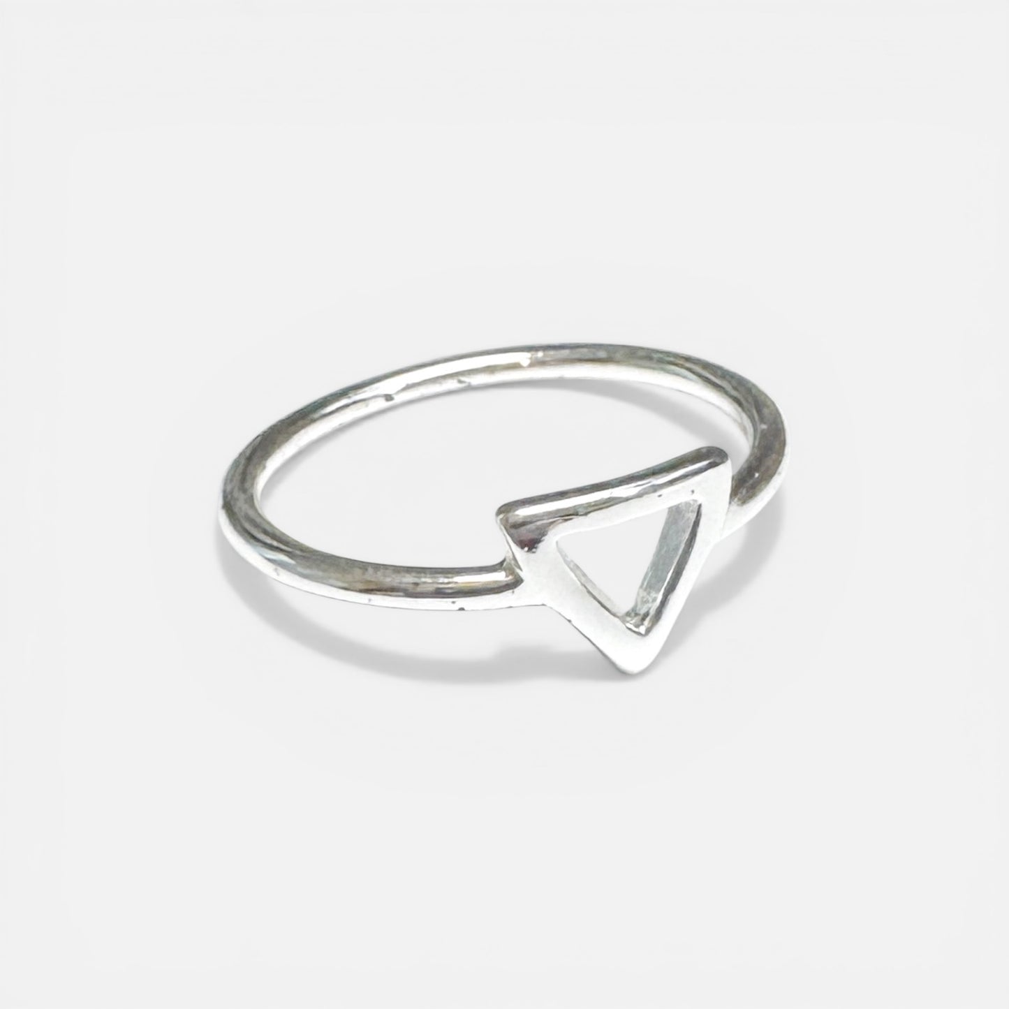 Sterling Silver Geometric Ring