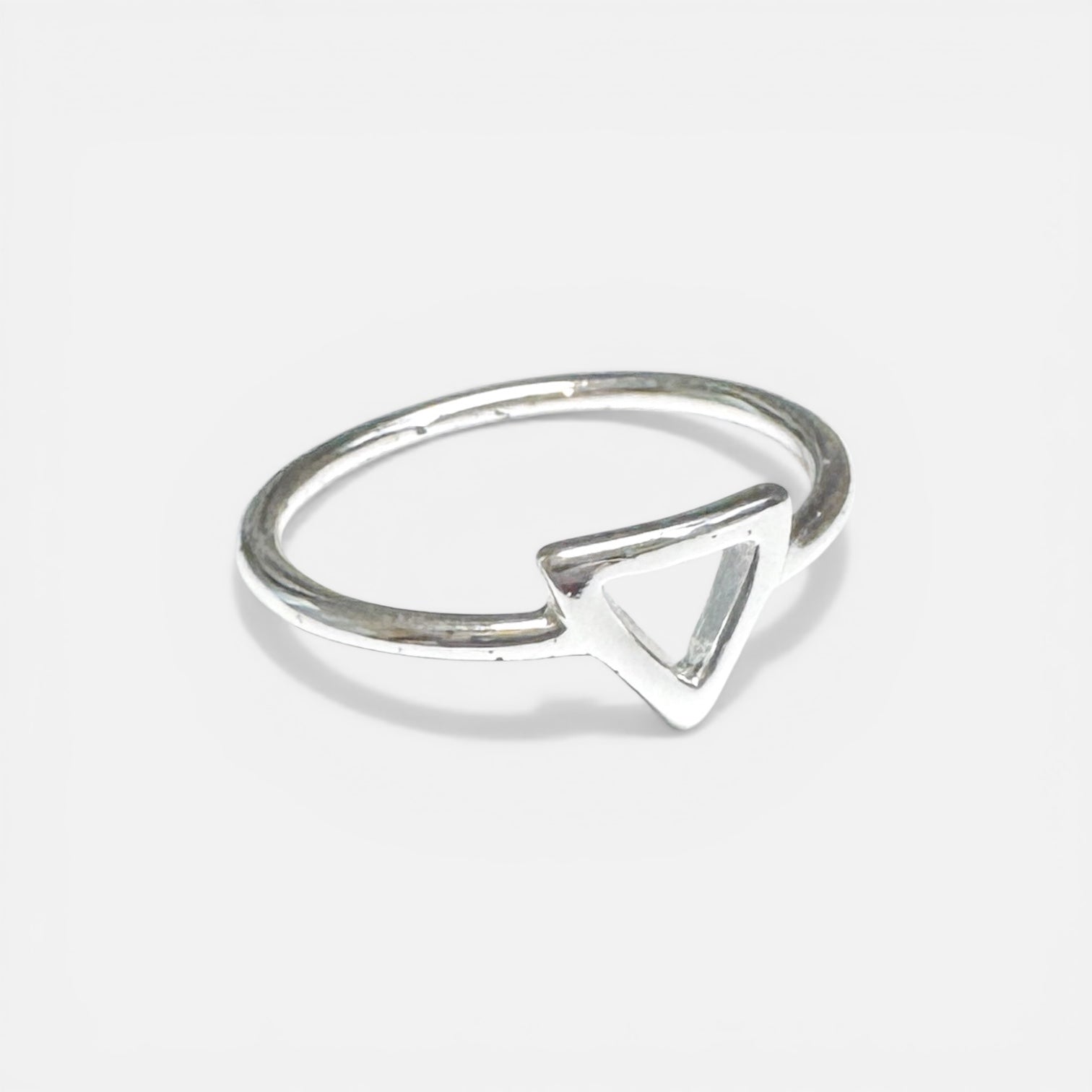Sterling Silver Geometric Ring