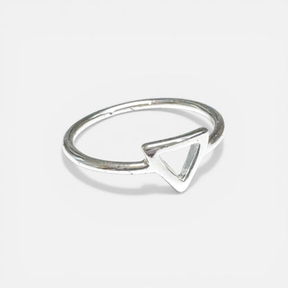 Sterling Silver Geometric Ring