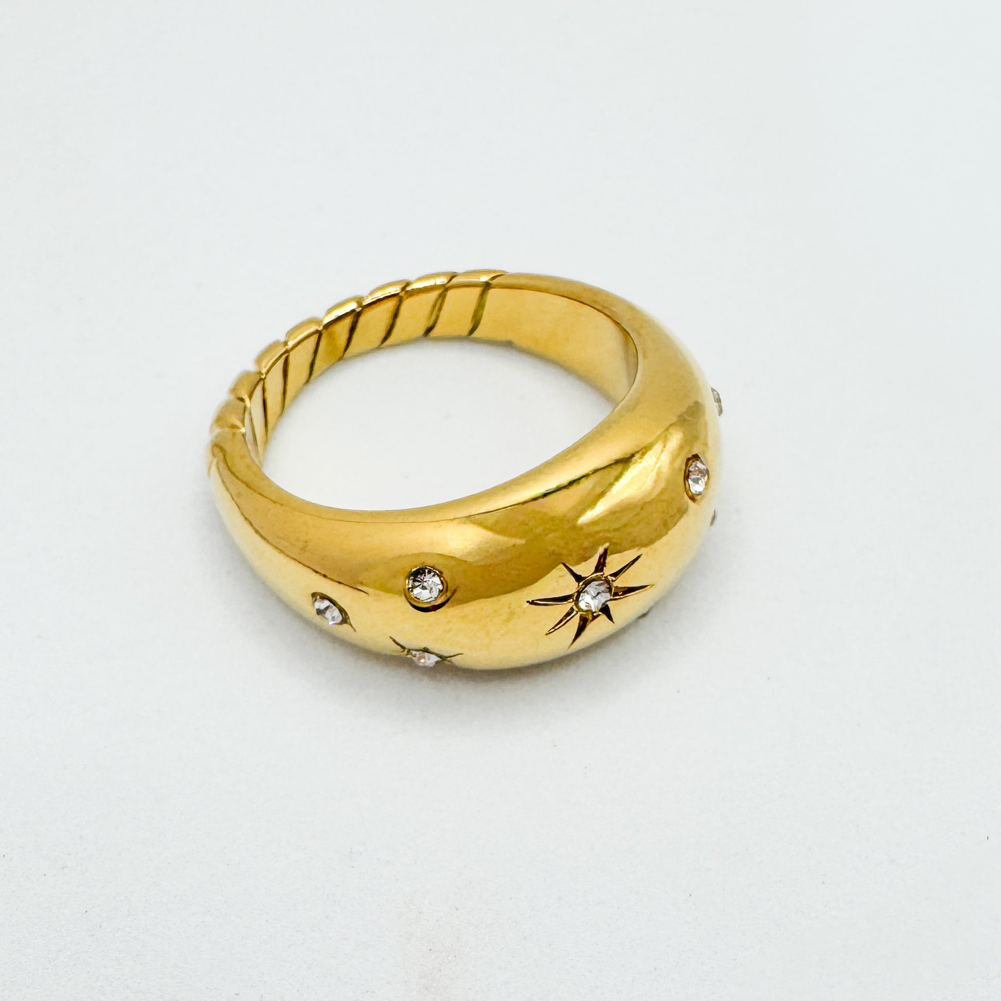 Ally Celestial Chunky Gold Ring