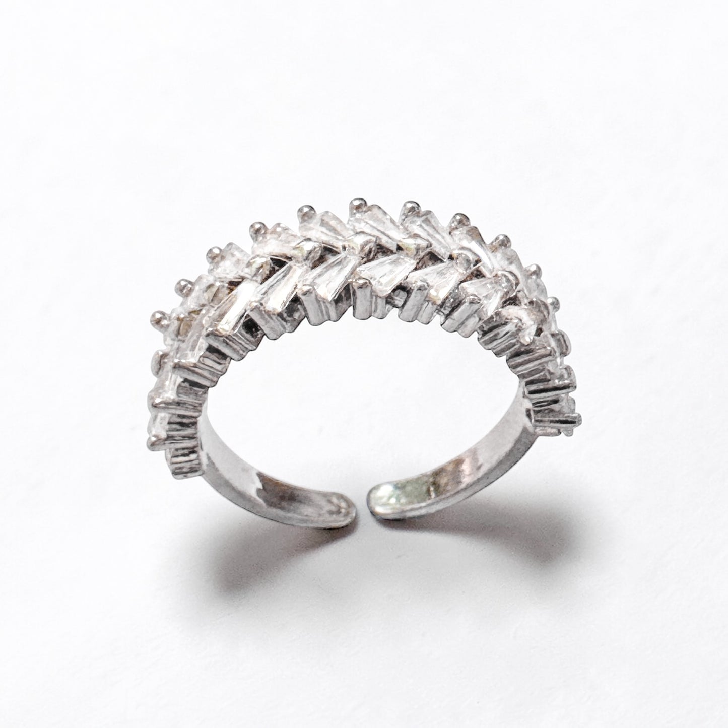 Gaia Silver Adjustable Gemstone Ring