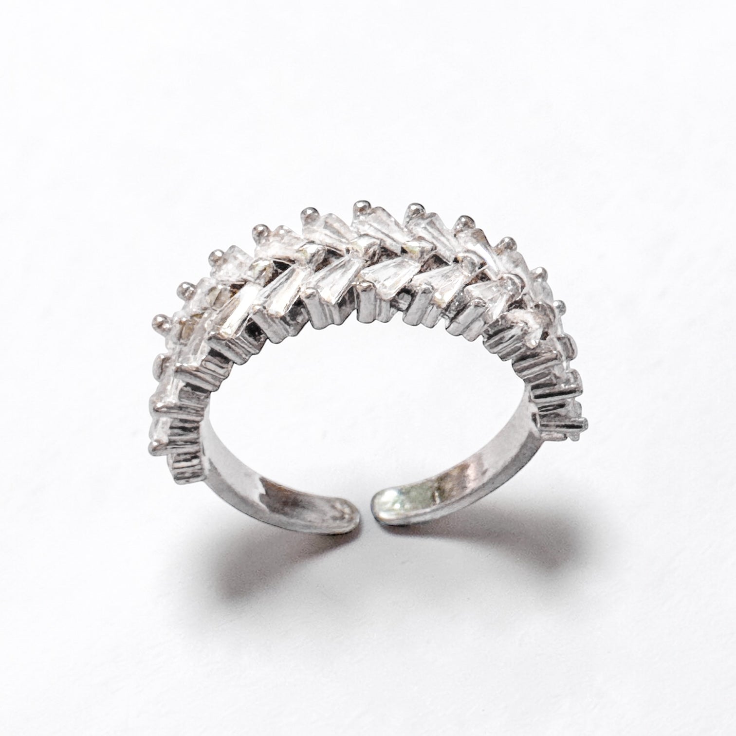 Gaia Silver Adjustable Gemstone Ring