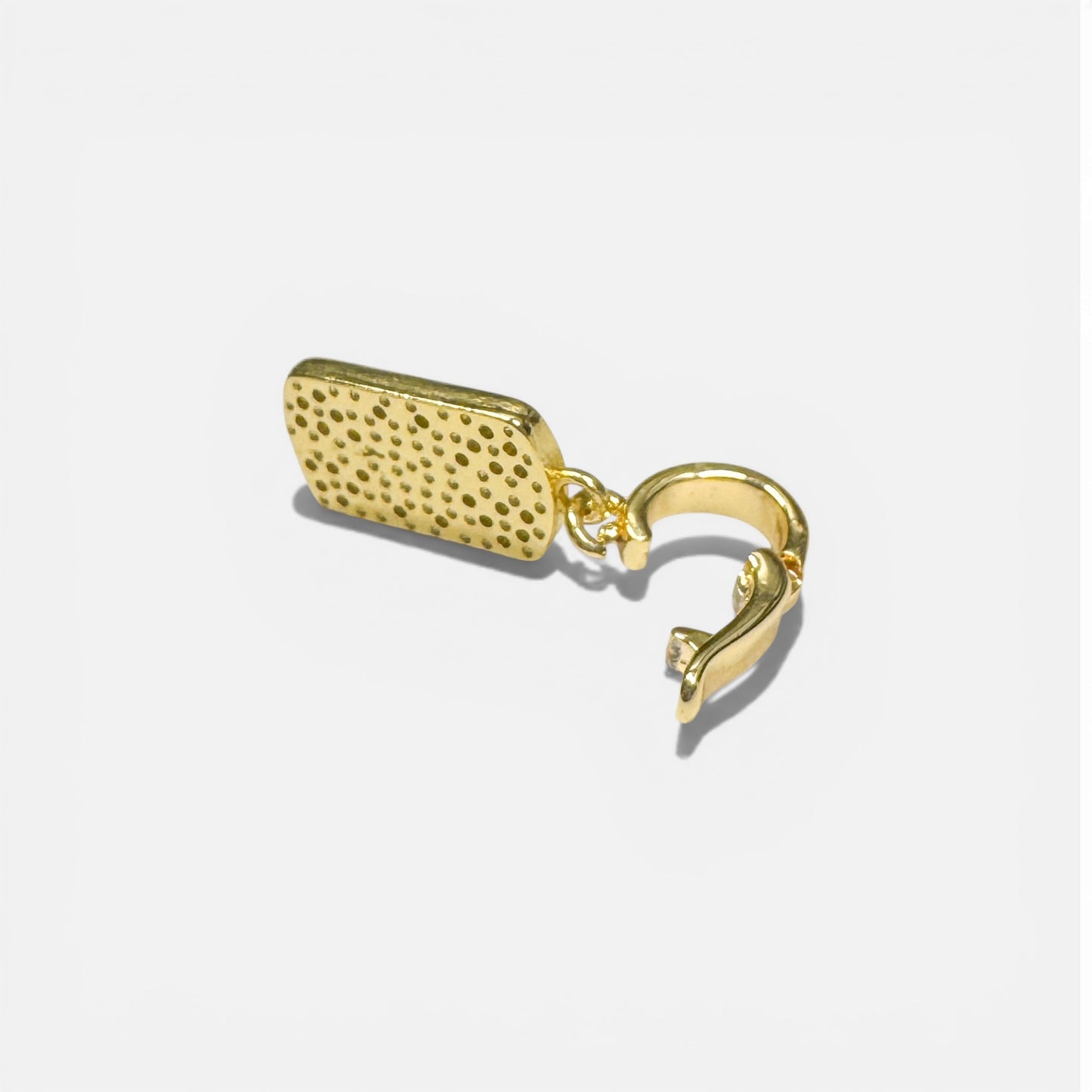 Star Gemstone Gold Clip On Charm