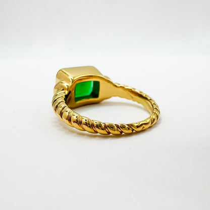 Sophie Green Gemstone Statement Ring