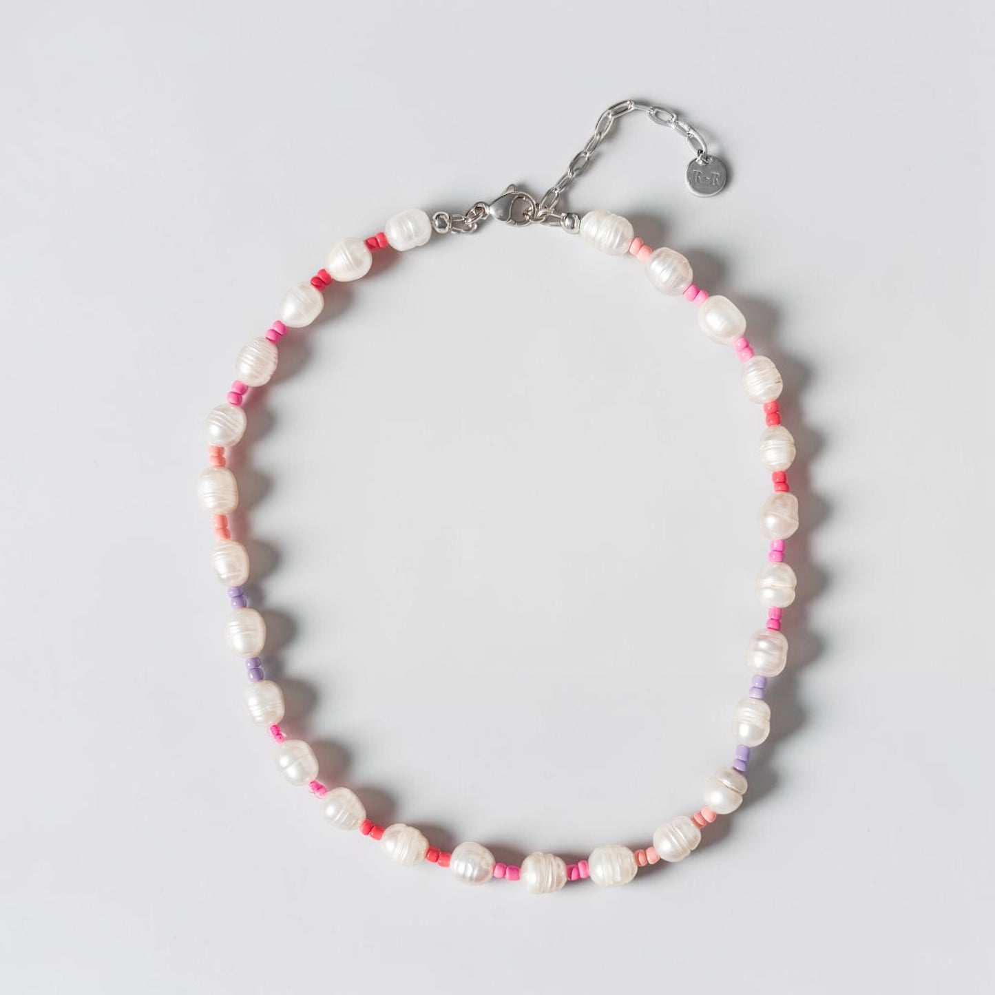 Maldives Sunset Beaded Pearl Necklace