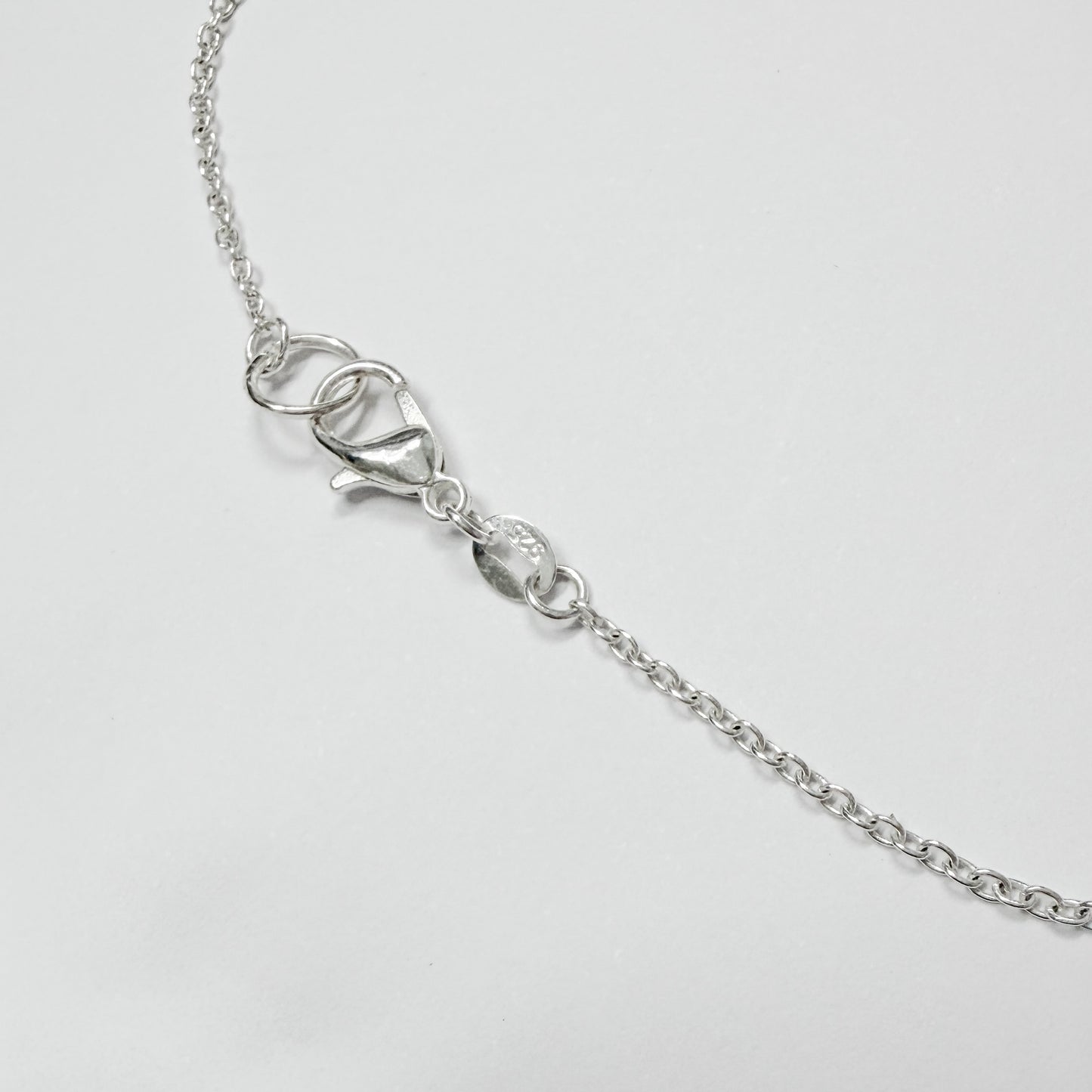 Sterling Silver Rose Quartz Pendant Necklace