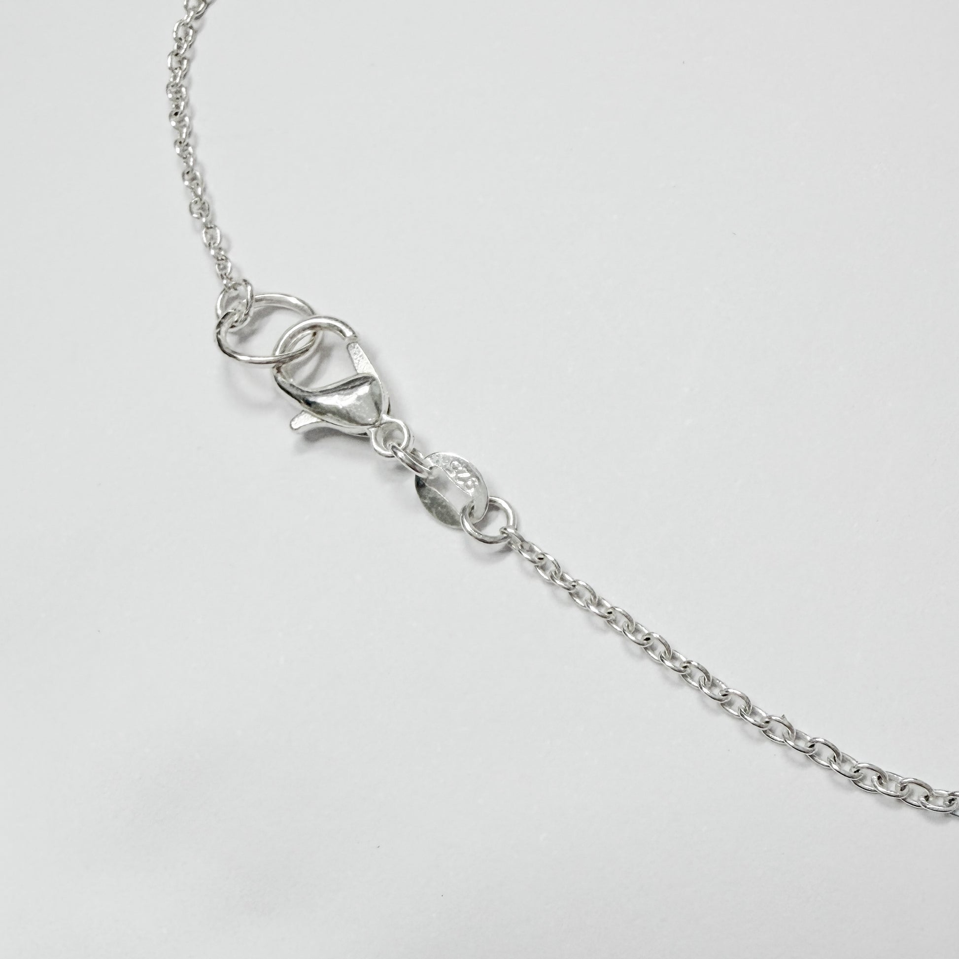 Sterling Silver Rose Quartz Pendant Necklace