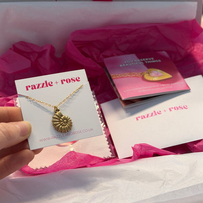 Isla Gold Spiral Shell Pendant Necklace