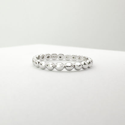 Iris Sterling Silver Dot Ring - Razzle and Rose Jewellery