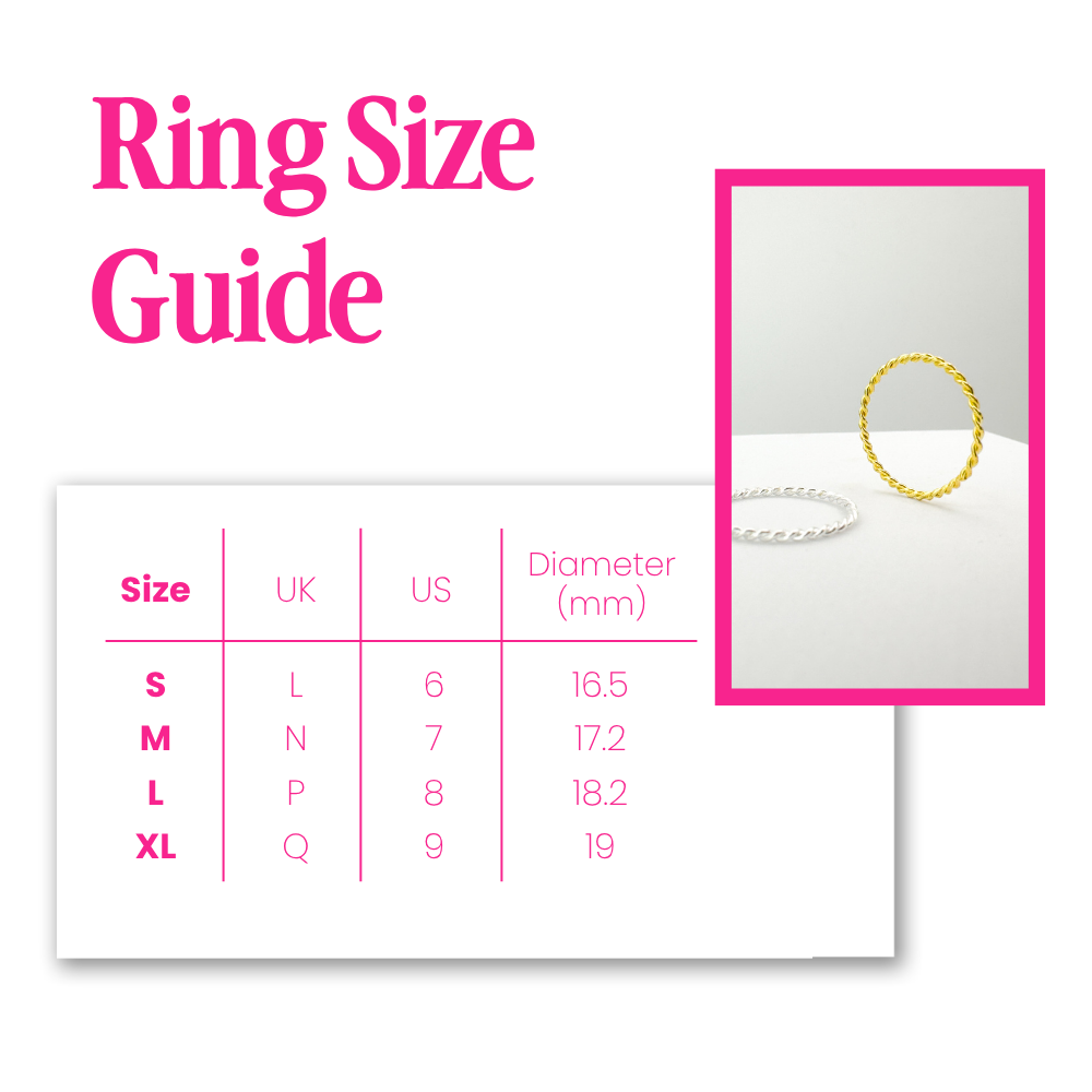 Tia Gold Triple Ring Stack | 3 Piece Set