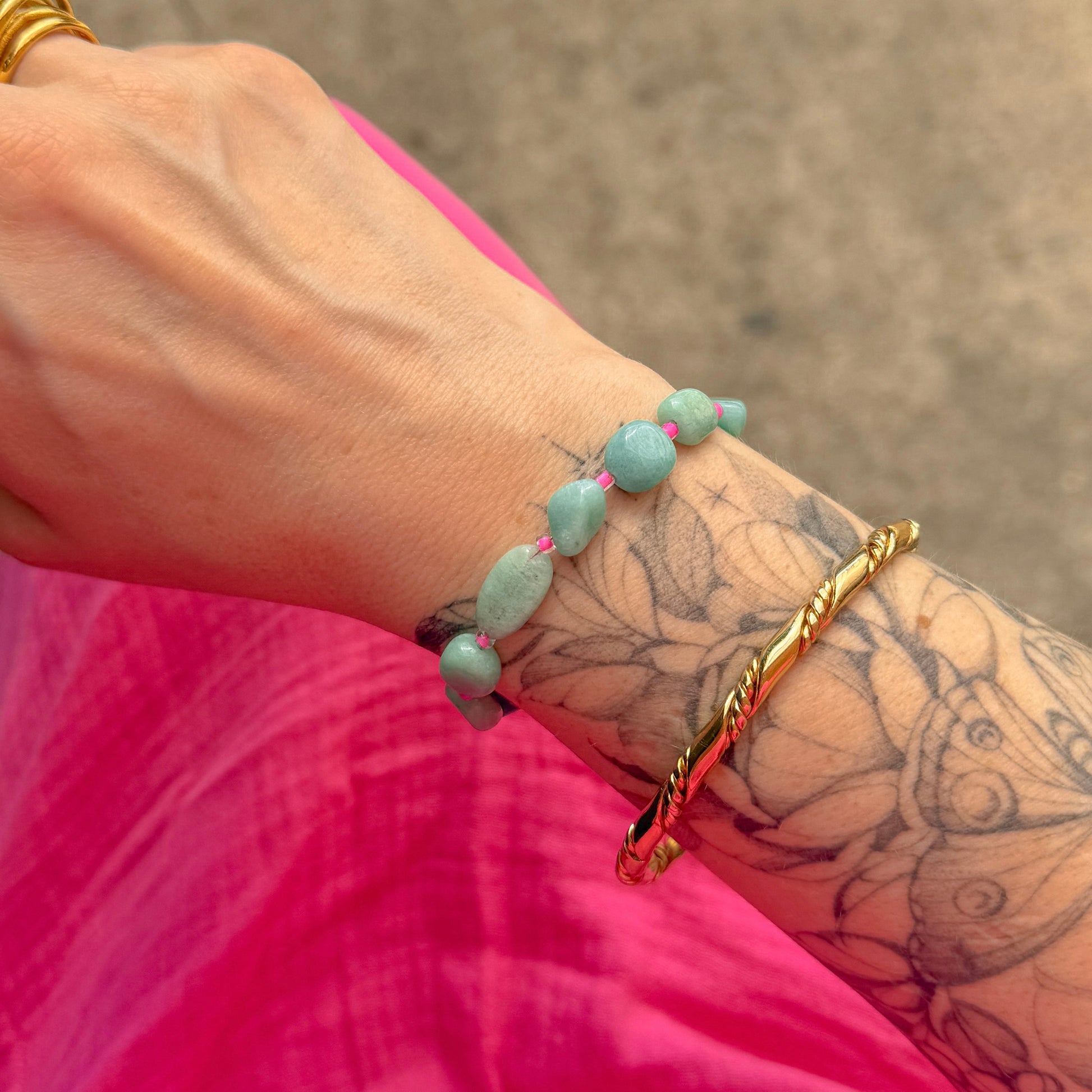 Amalfi Amazonite Gemstone Bracelet