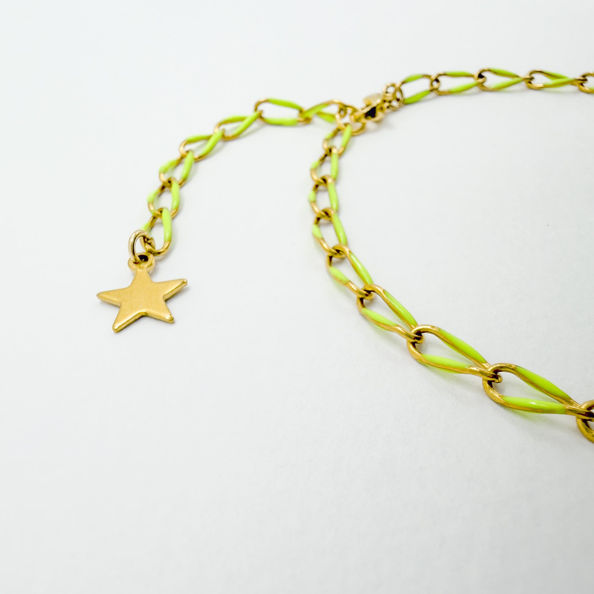 Aruba Gold Neon Chain Anklet