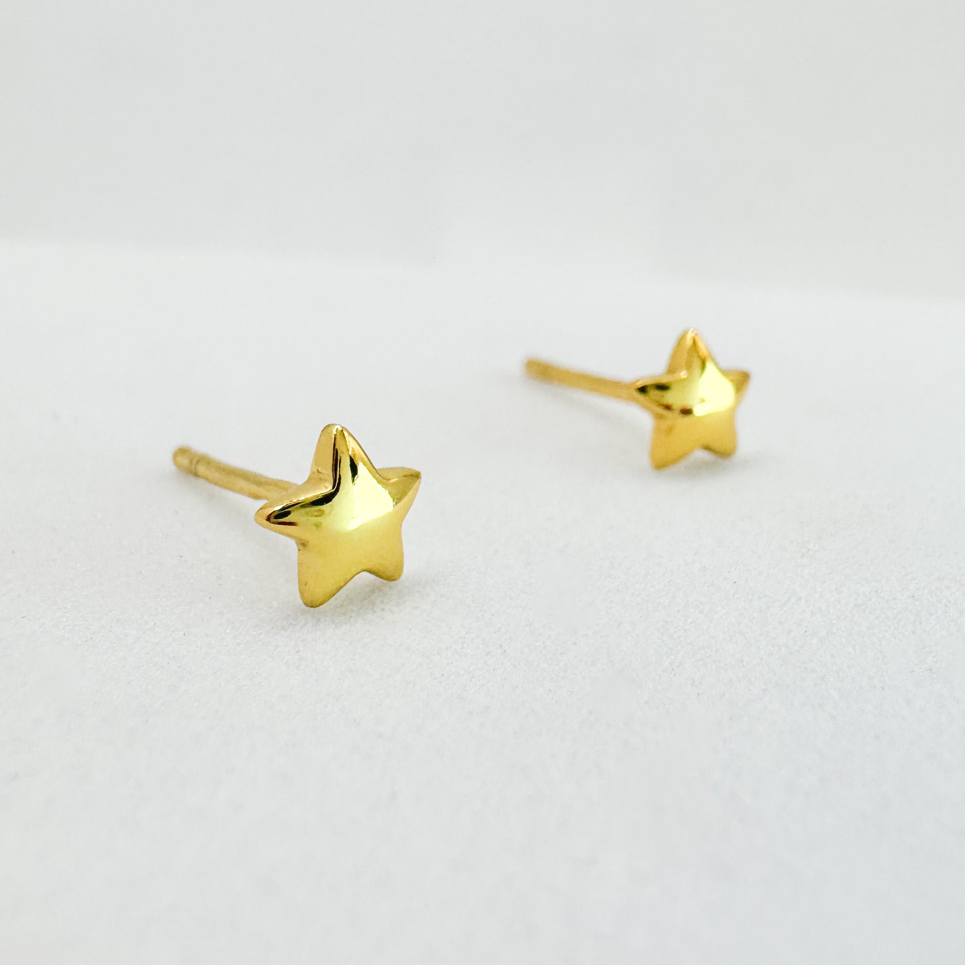 Astra Mini Star Studs | Choose from Gold or Silver