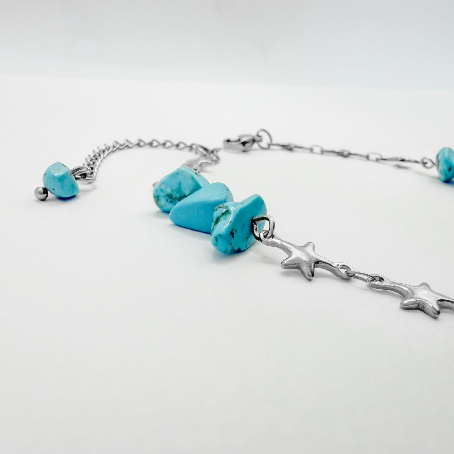 Azores Turquoise Star Anklet