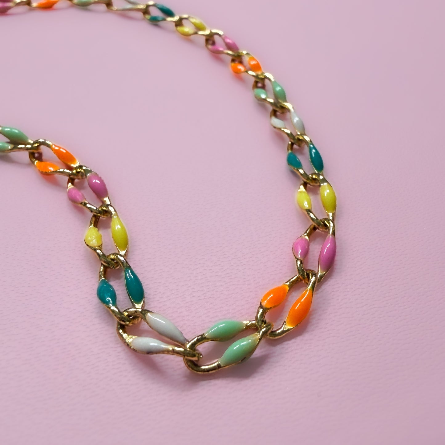 Sansa Neon Chain Necklace